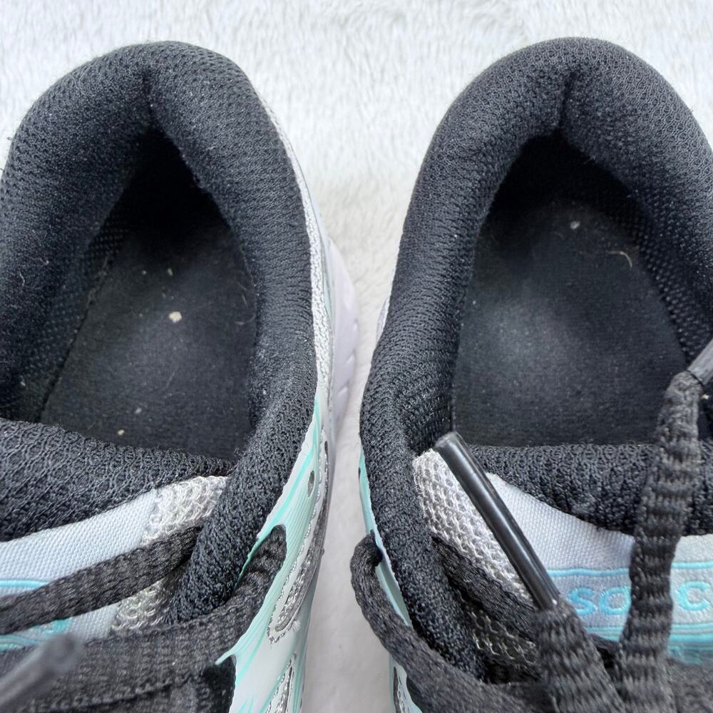Saucony Cohesion 13 Womens Running Shoes Gray Teal Size 7.5 S10560-2 - Picture 9 of 10